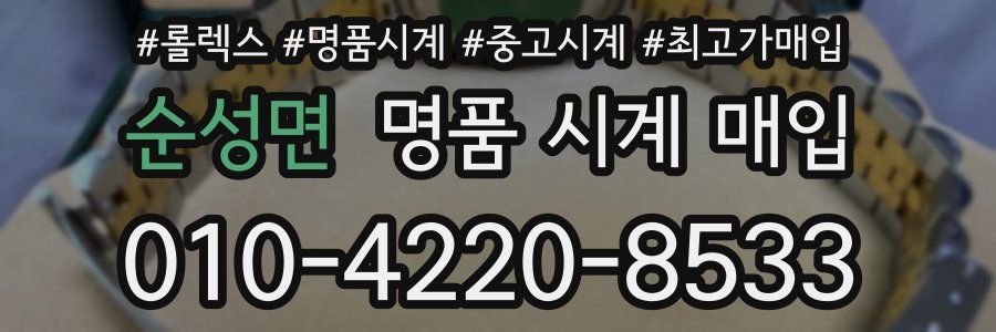 순성면 명품 시계 매입