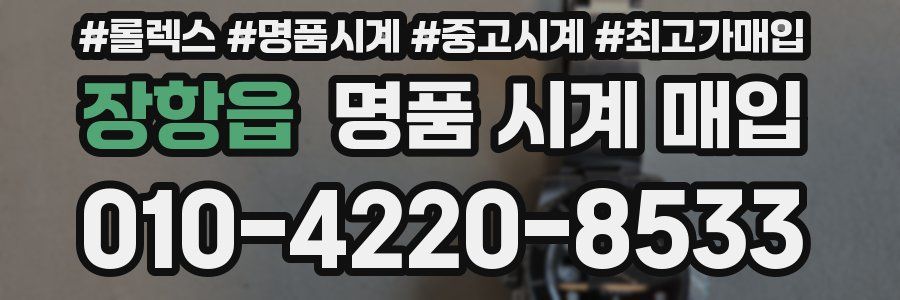 장항읍 명품 시계 매입