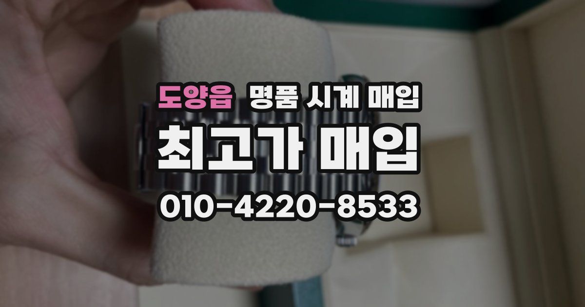 도양읍 명품 시계 매입