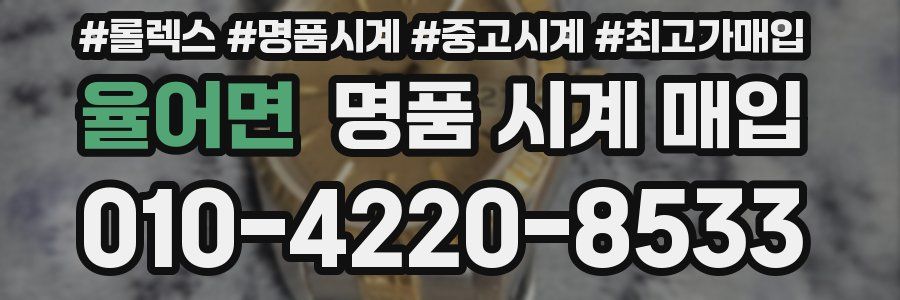 율어면 명품 시계 매입