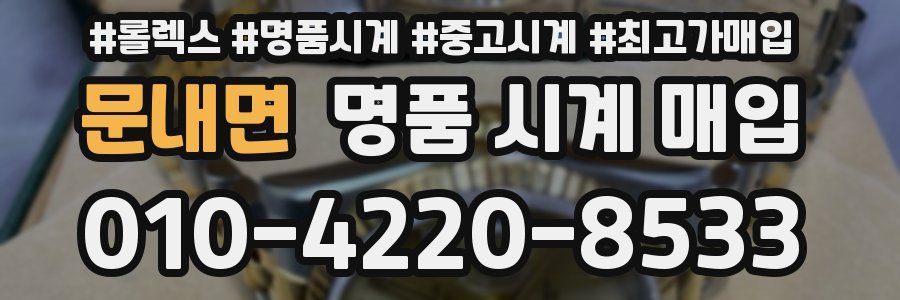 문내면 명품 시계 매입