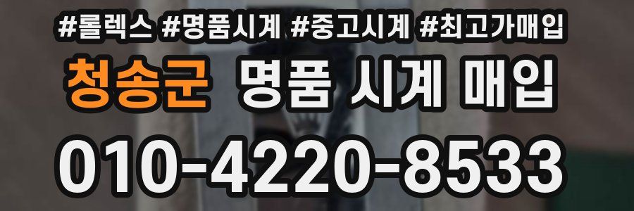 청송군 명품 시계 매입