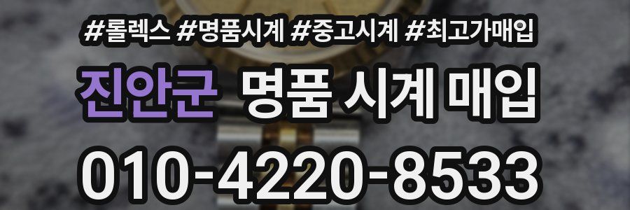 진안군 명품 시계 매입