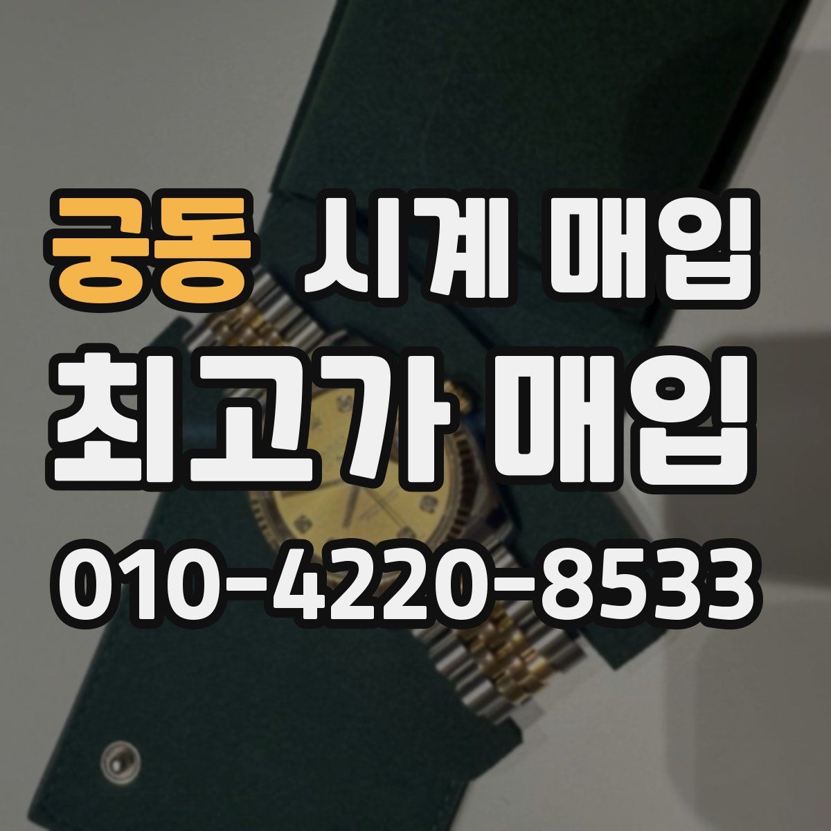 궁동 시계 매입