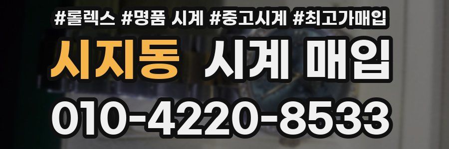 시지동 시계 매입
