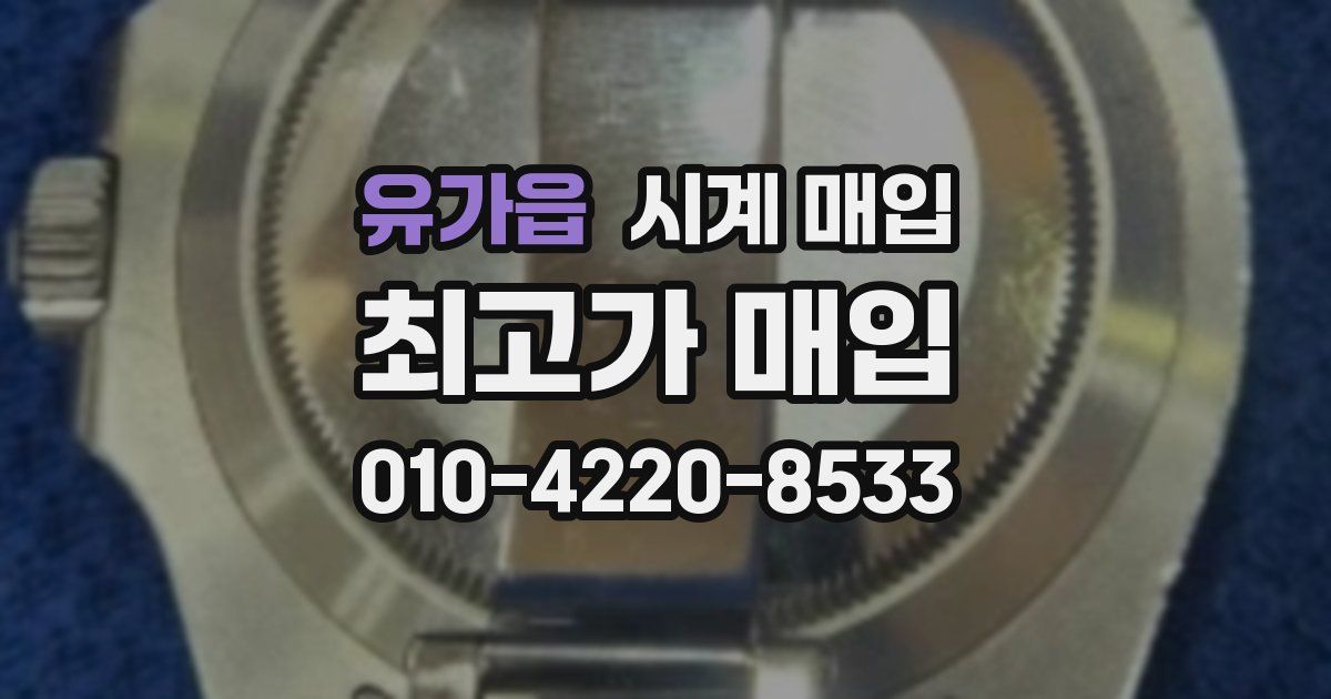 유가읍 시계 매입