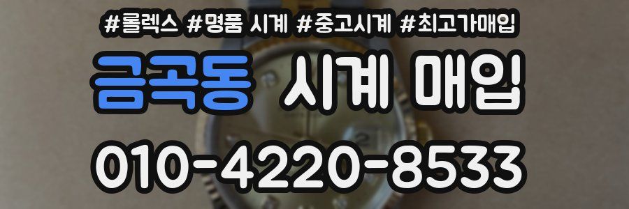 금곡동 시계 매입