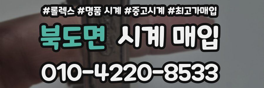 북도면 시계 매입