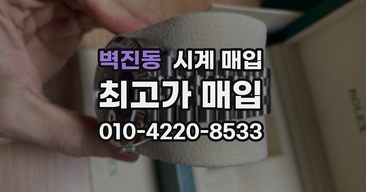 벽진동 시계 매입