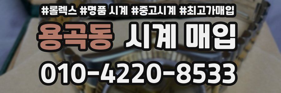 용곡동 시계 매입