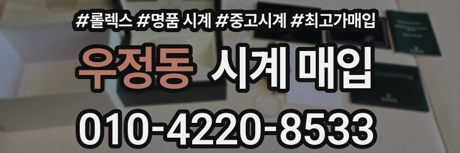 우정동 시계 매입