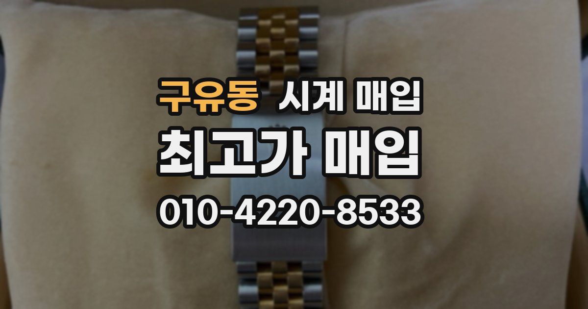 구유동 시계 매입