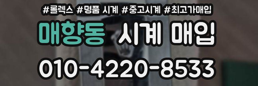 매향동 시계 매입