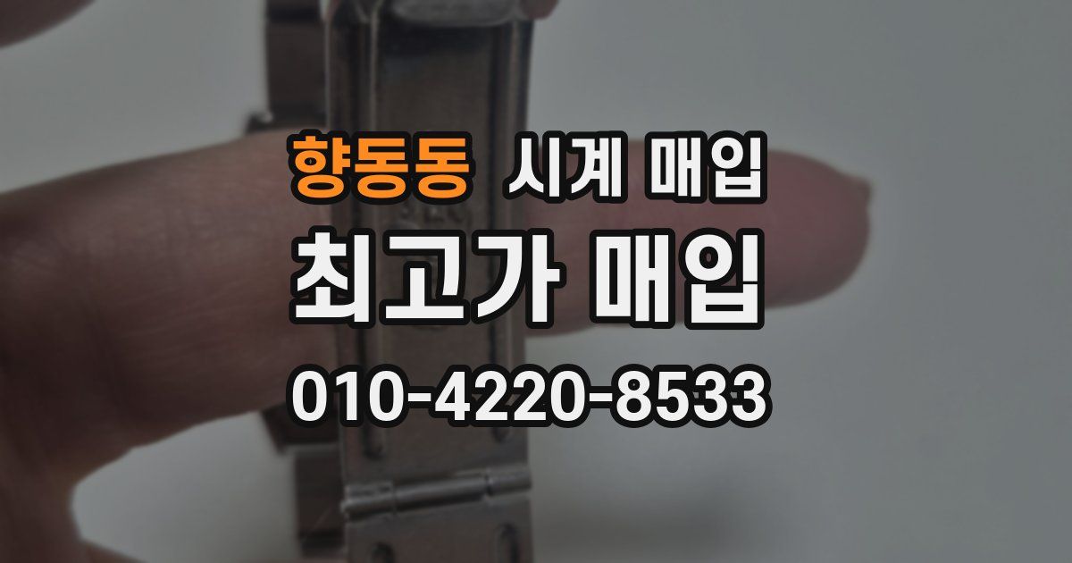 향동동 시계 매입