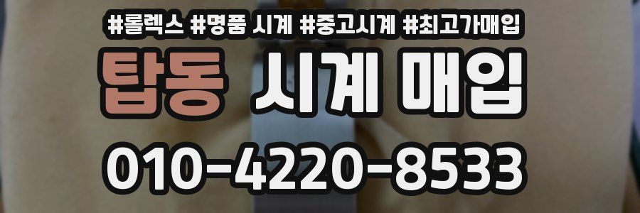 탑동 시계 매입