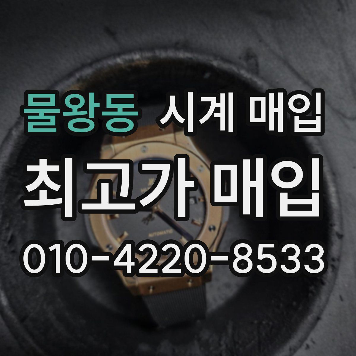 물왕동 시계 매입