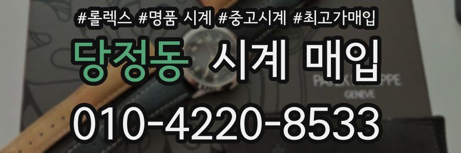 당정동 시계 매입