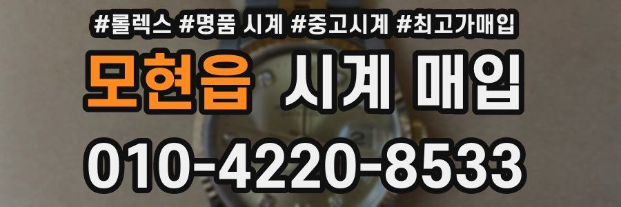 모현읍 시계 매입