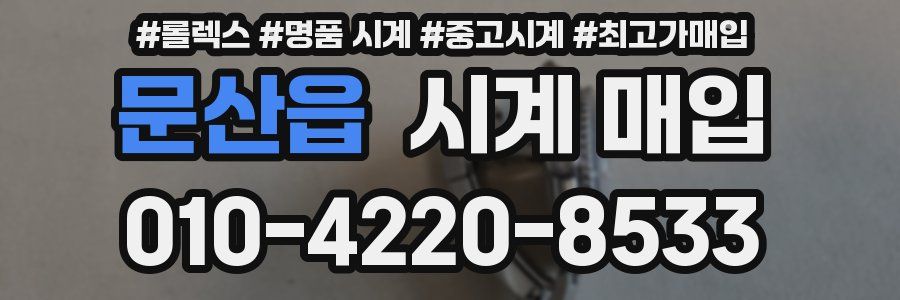 문산읍 시계 매입