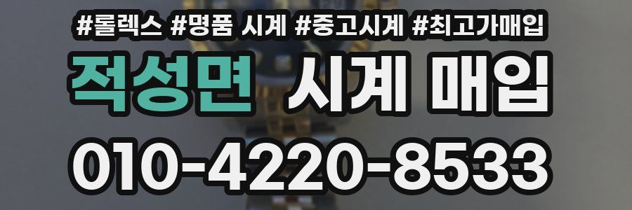 적성면 시계 매입