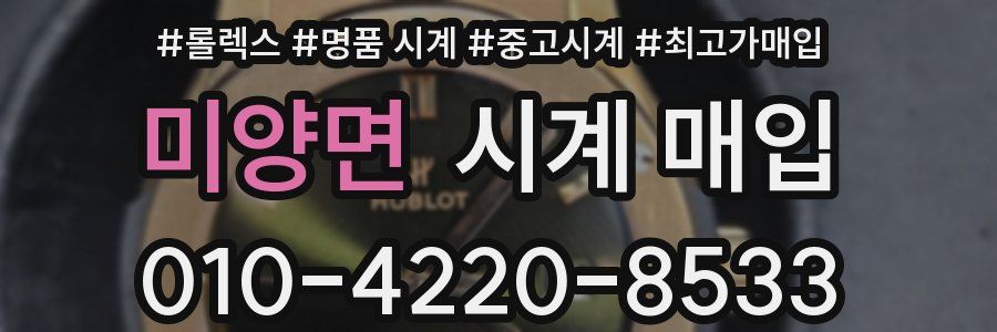 미양면 시계 매입