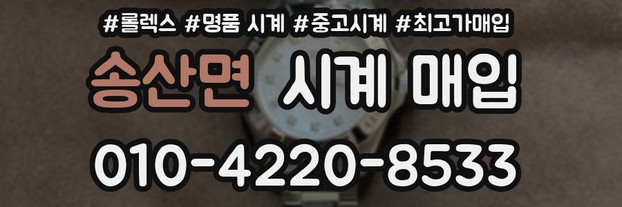 송산면 시계 매입