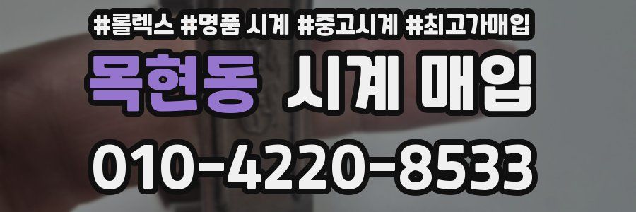 목현동 시계 매입