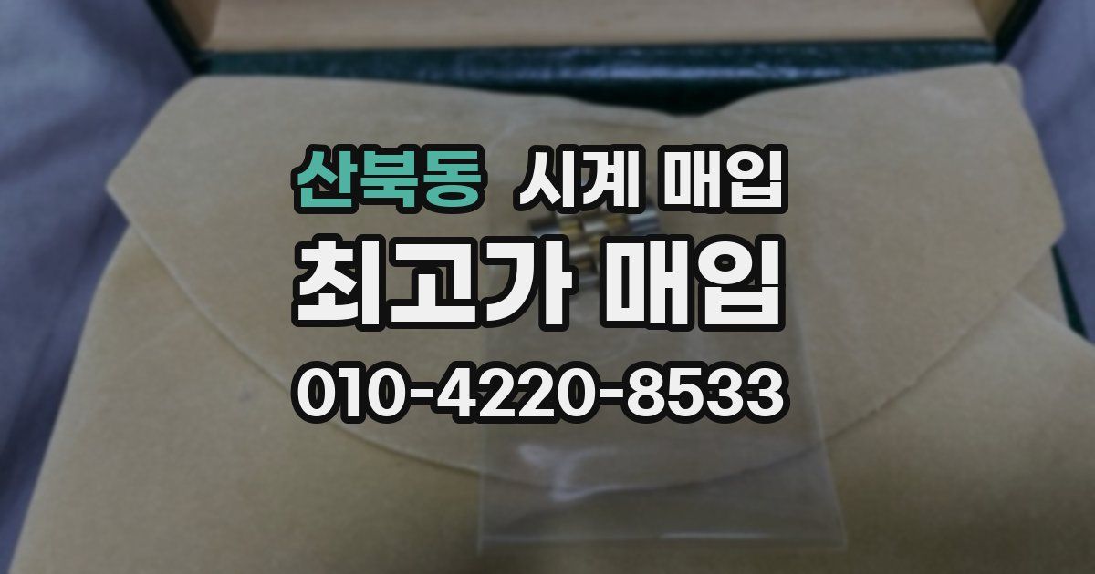 산북동 시계 매입