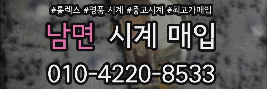 남면 시계 매입