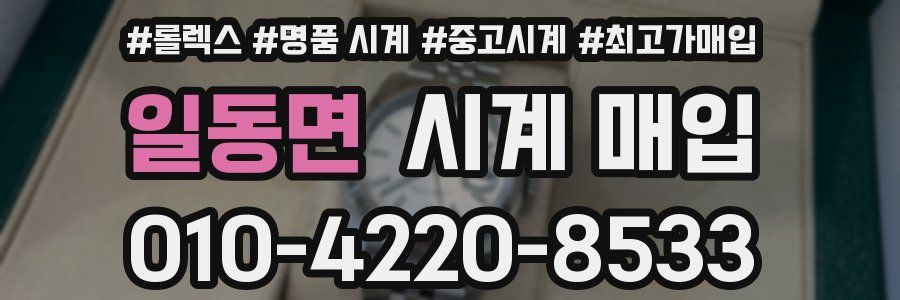 일동면 시계 매입