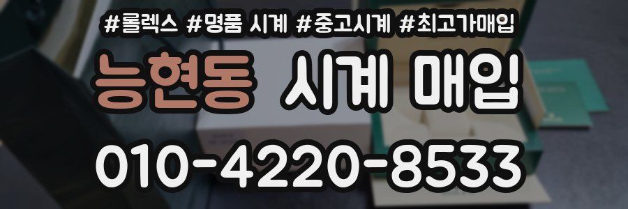 능현동 시계 매입