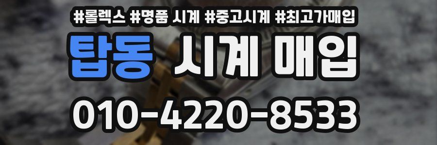 탑동 시계 매입