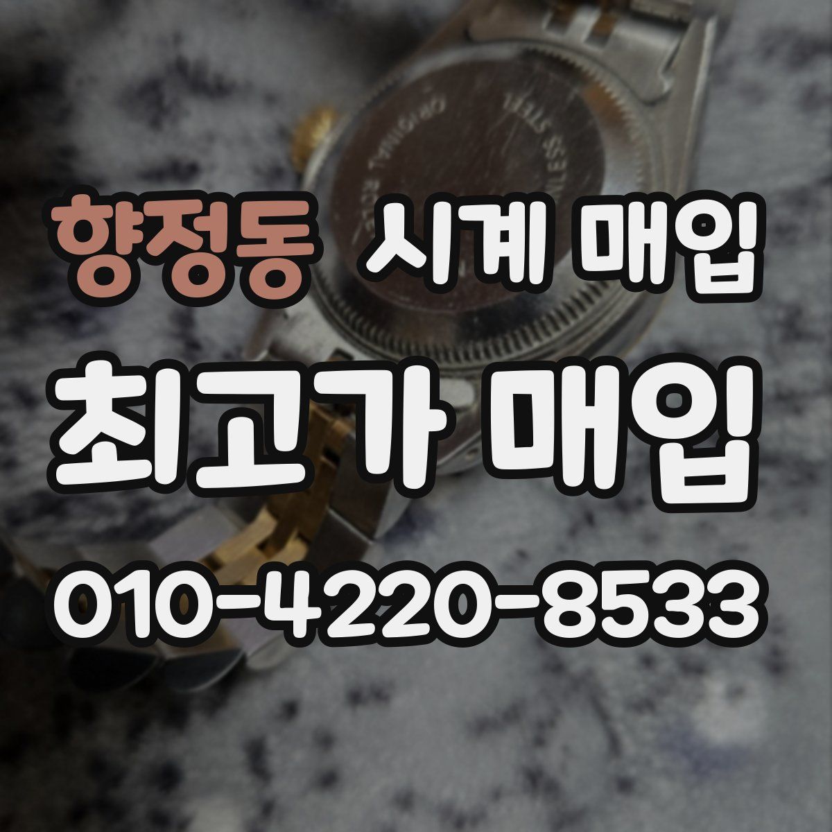향정동 시계 매입