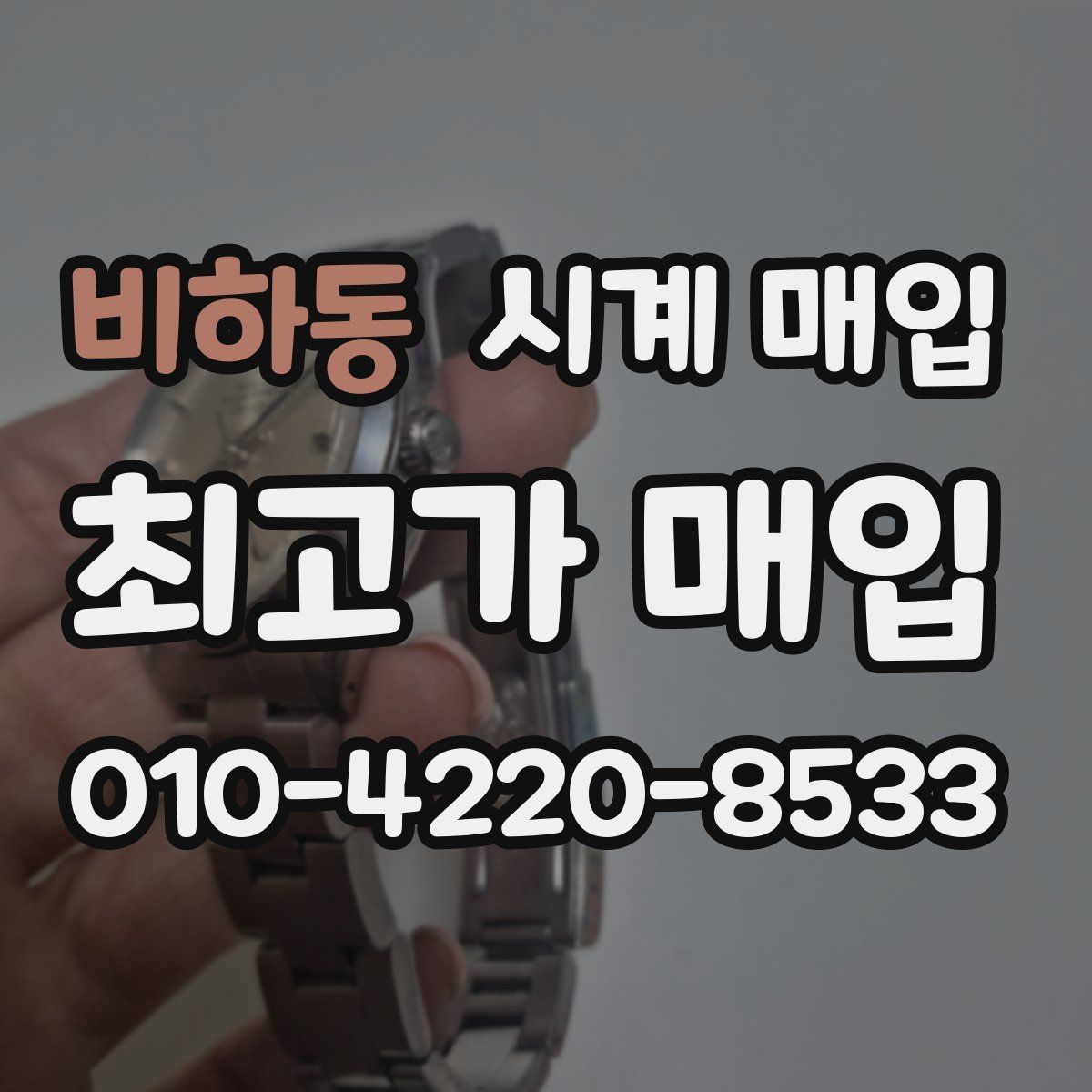 비하동 시계 매입