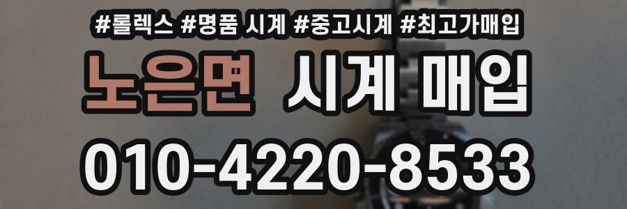 노은면 시계 매입