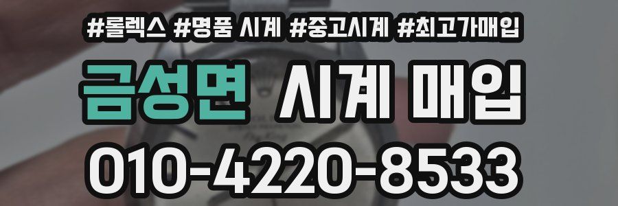 금성면 시계 매입