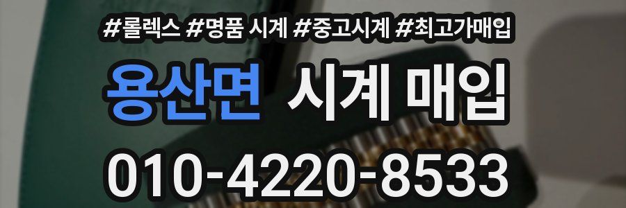 용산면 시계 매입