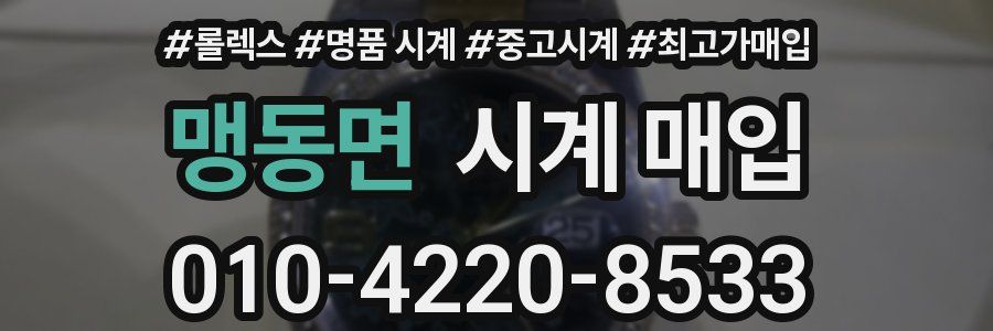 맹동면 시계 매입