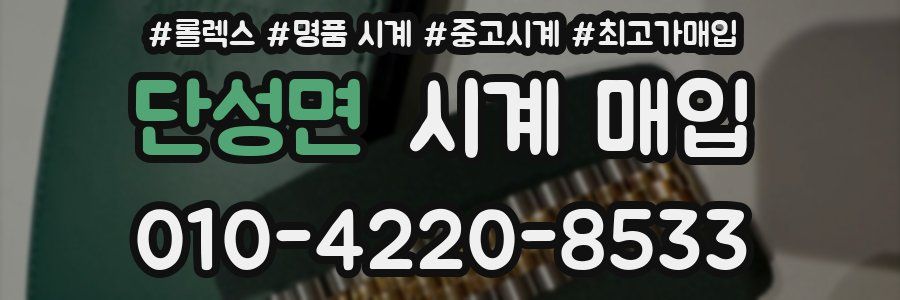 단성면 시계 매입