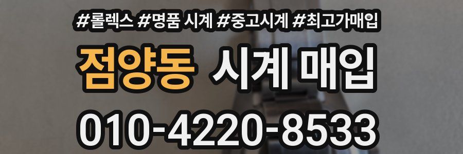 점양동 시계 매입