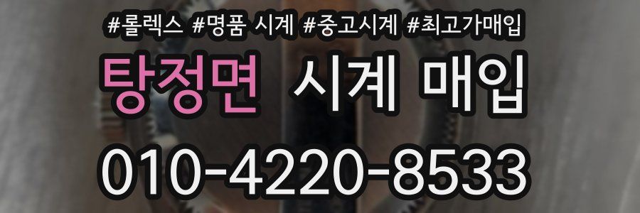탕정면 시계 매입
