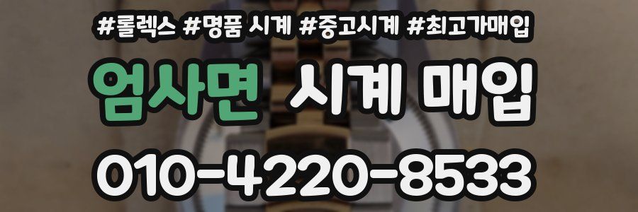 엄사면 시계 매입