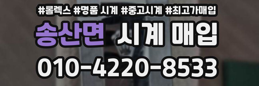 송산면 시계 매입