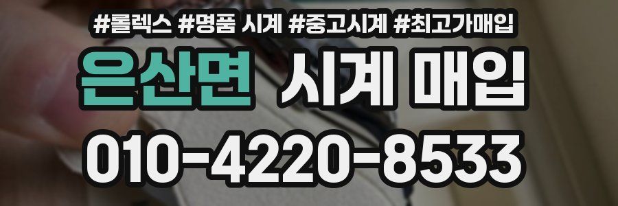 은산면 시계 매입
