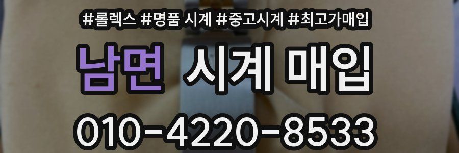 남면 시계 매입