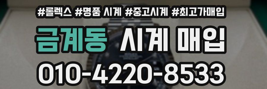 금계동 시계 매입