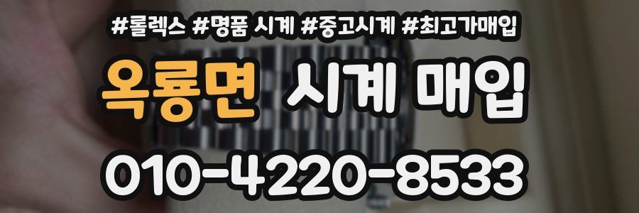 옥룡면 시계 매입