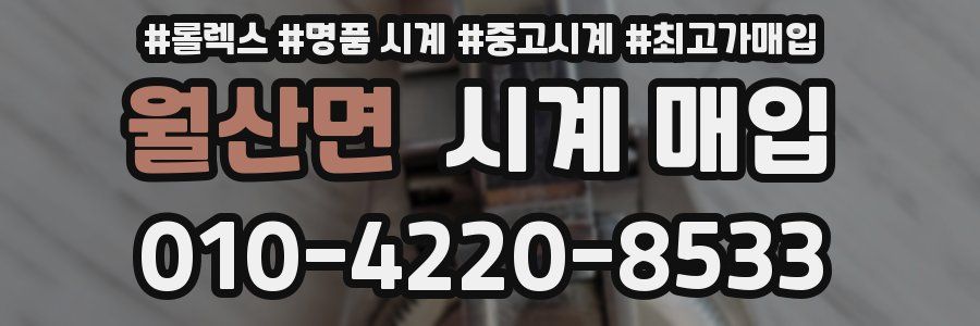 월산면 시계 매입