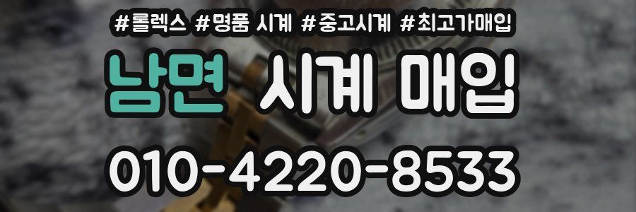 남면 시계 매입