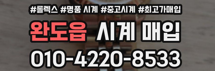 완도읍 시계 매입